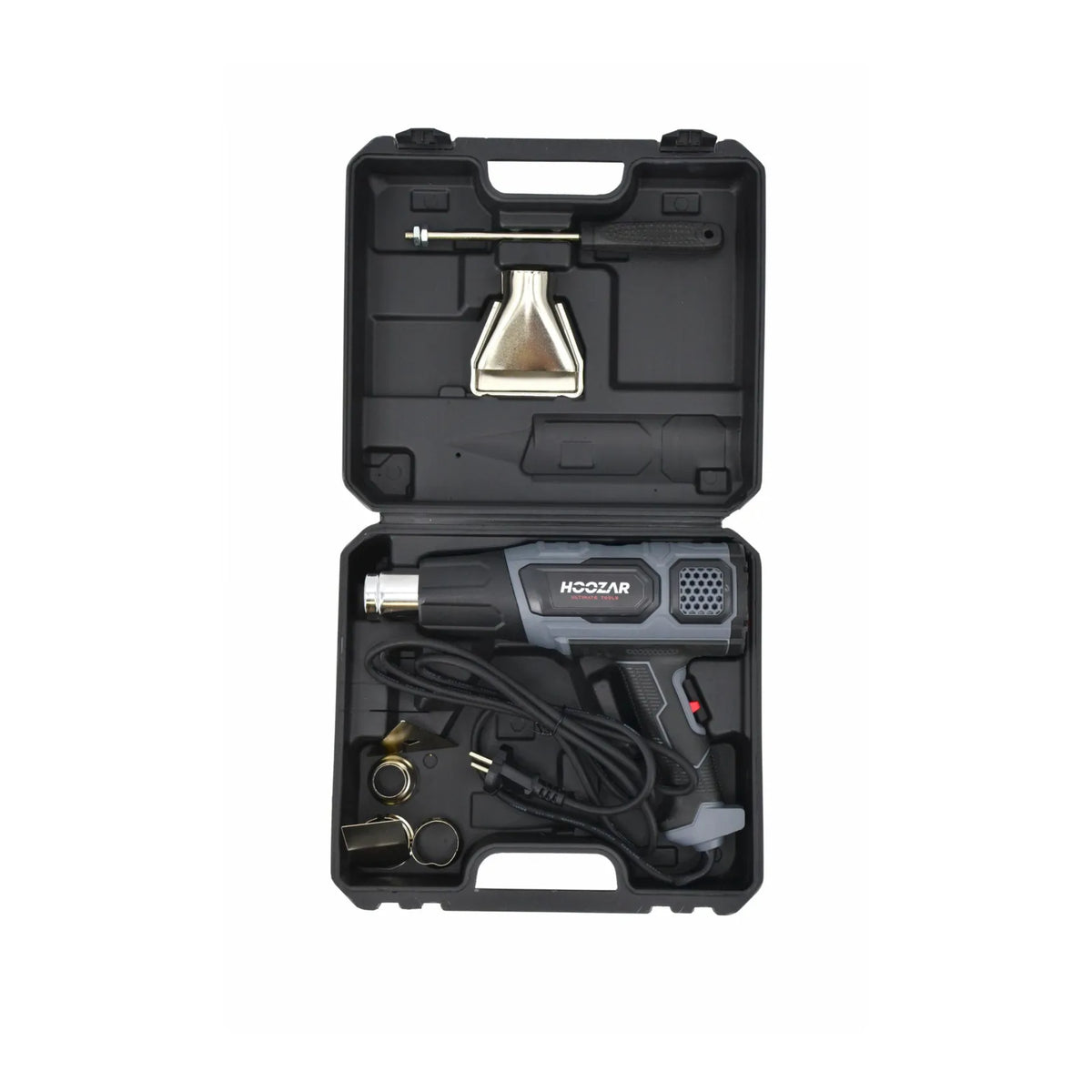 Hoozar heteluchtpistool 2000 W met temperatuurregeling en LCD-display