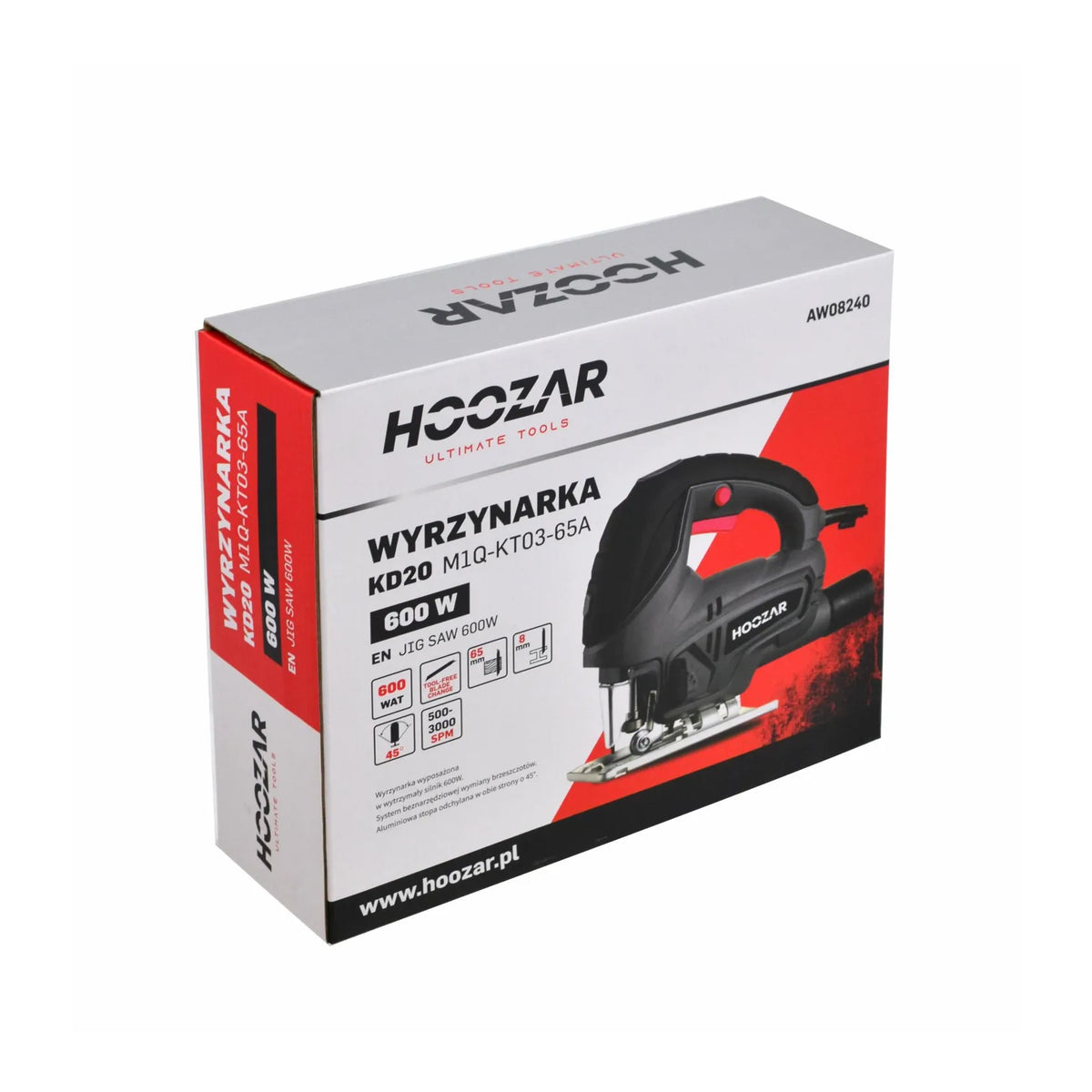 Hoozar decoupeerzaag 600 W