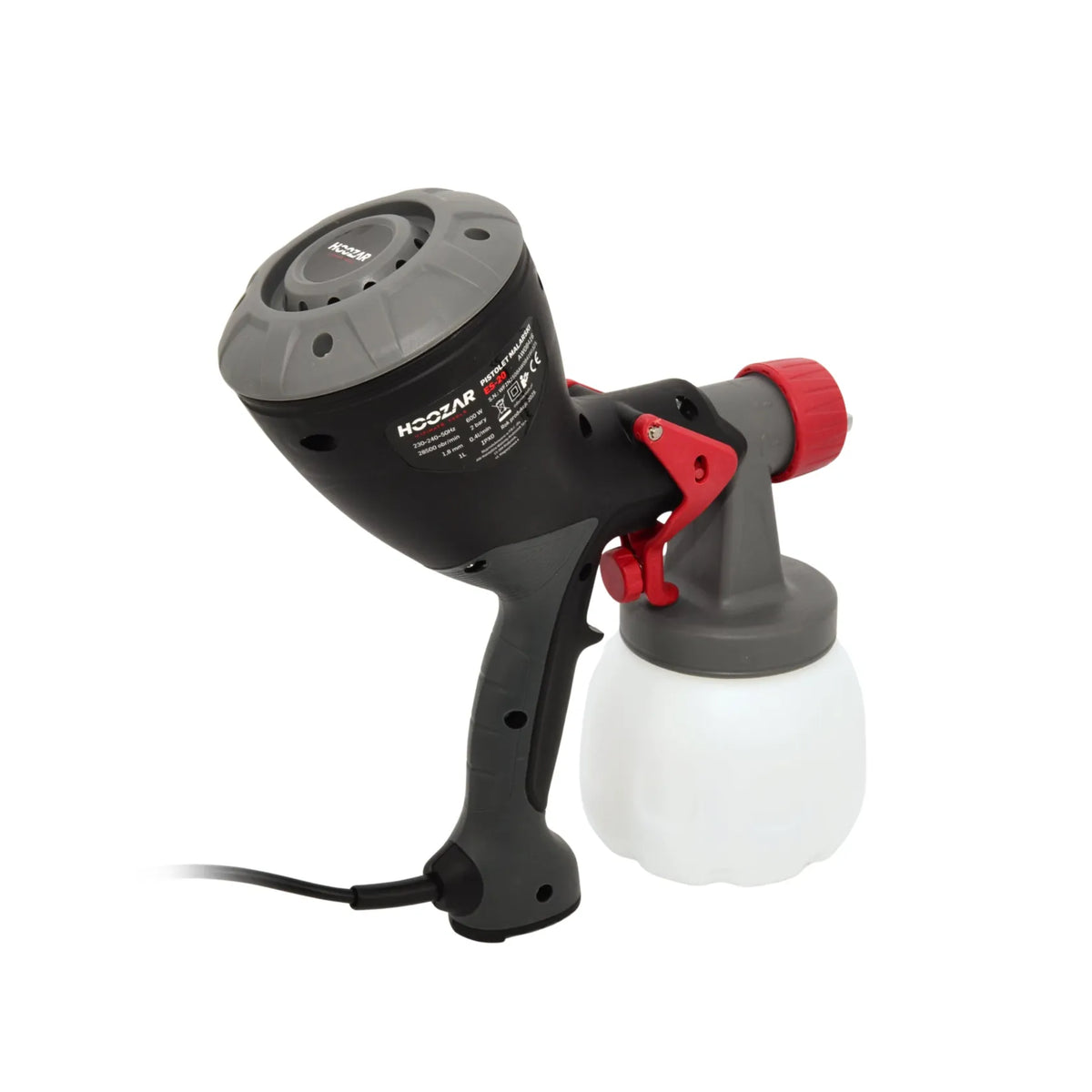Hoozar elektrische verfspuit 600 W