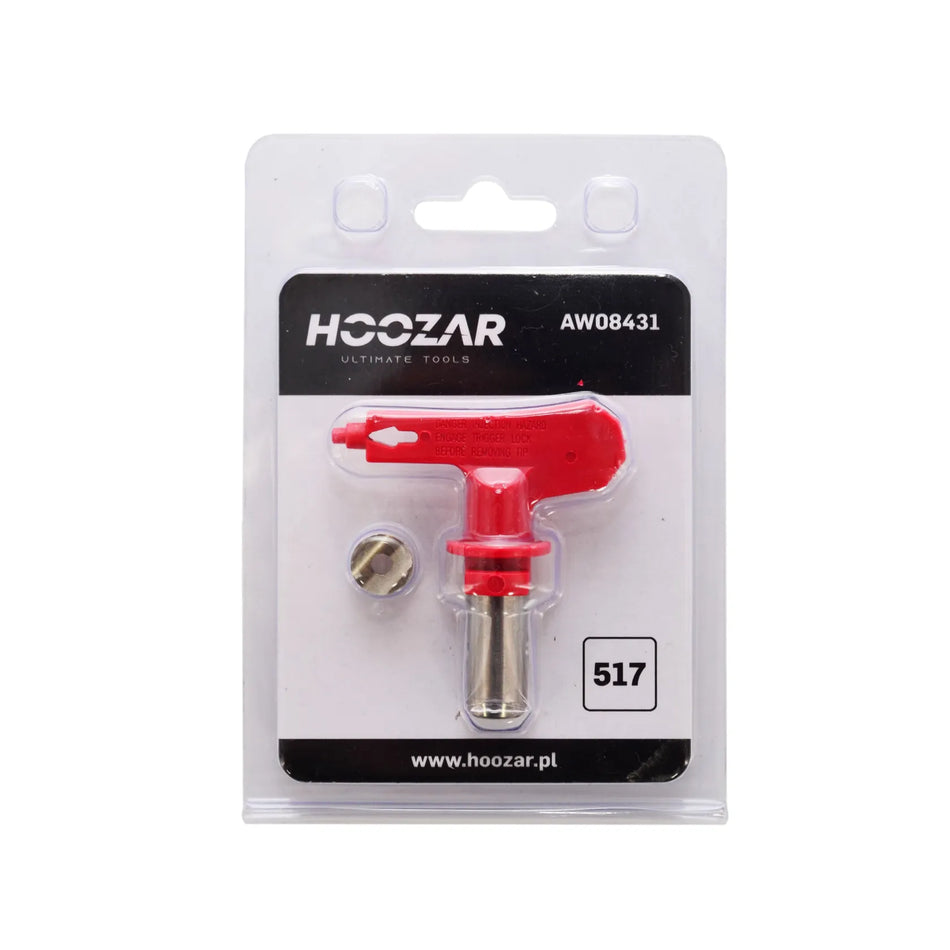 Hoozar spuitnozzle voor airless verfspuitmachine 517