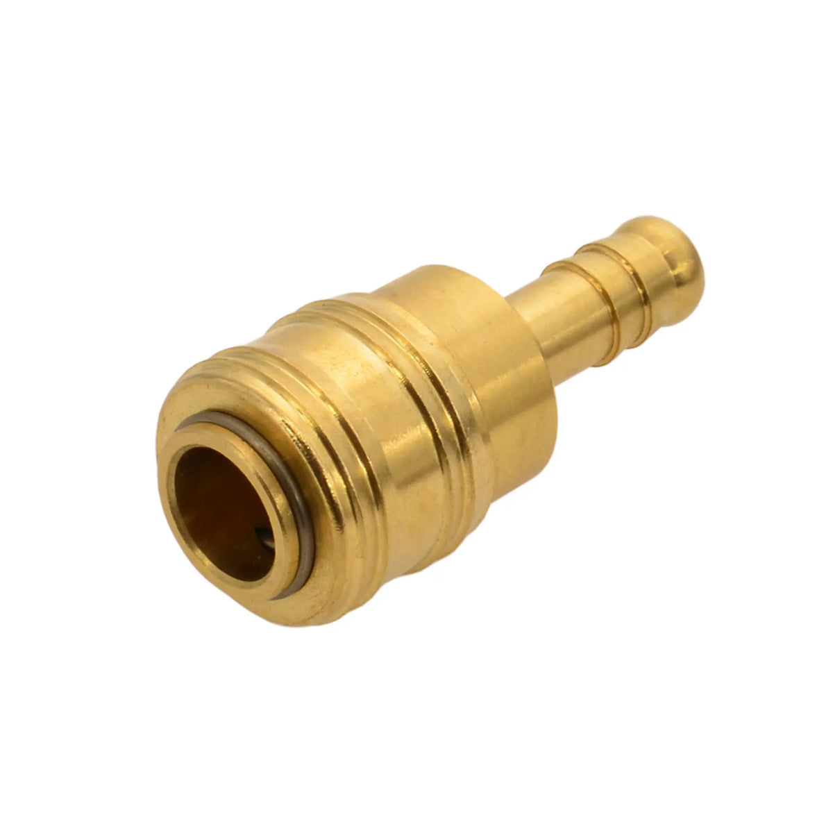 AWTools snelkoppeling messing voor persluchtslang 9mm