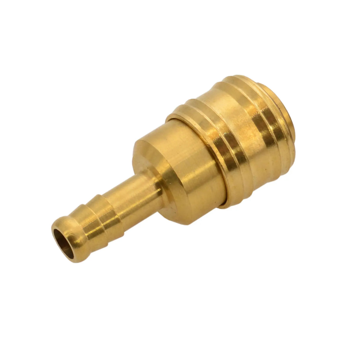 AWTools snelkoppeling messing voor persluchtslang 9mm