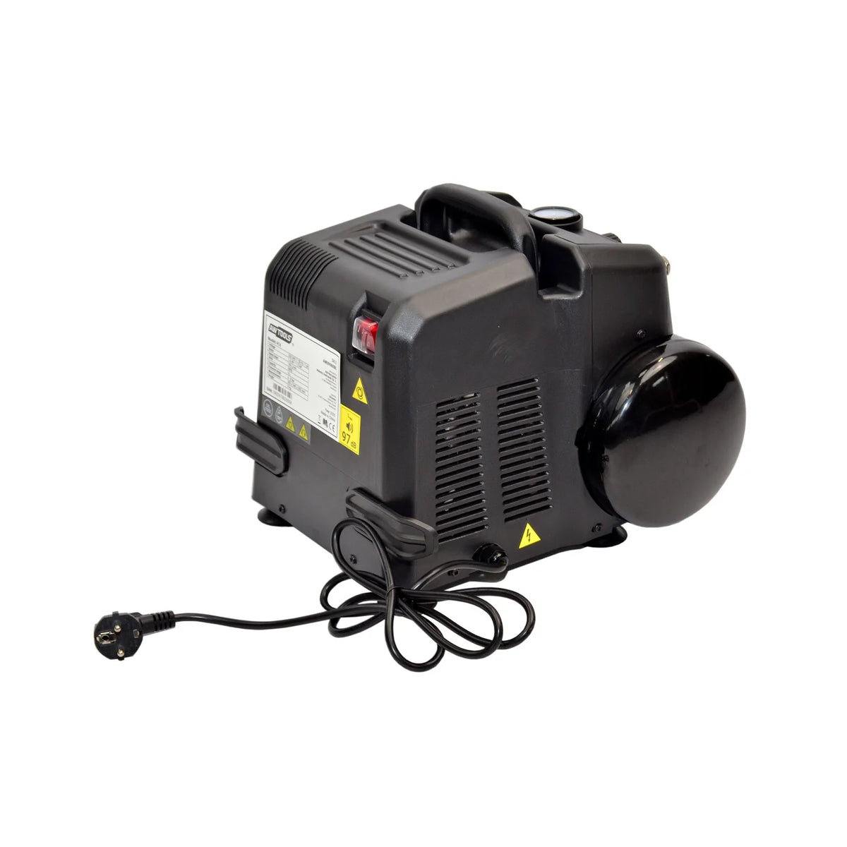 AWTools Compressorpomp AC6 zonder olie 6L 1,5HP Black Line