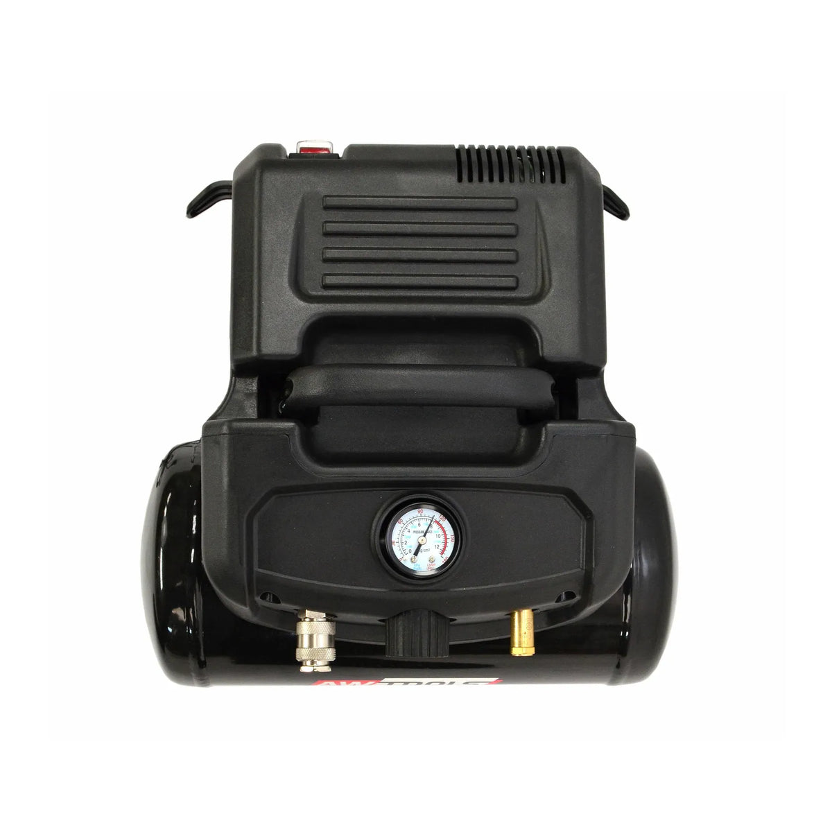 AWTools Compressorpomp AC6 zonder olie 6L 1,5HP Black Line