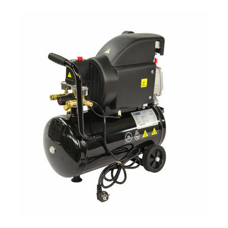 AWTools Compressor met oliecircuit 24L 2,0 kW Black Line