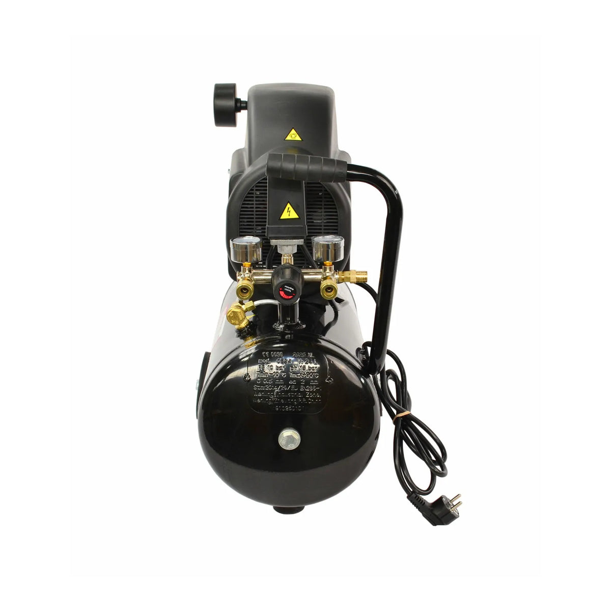AWTools Compressor met oliecircuit 24L 2,0 kW Black Line