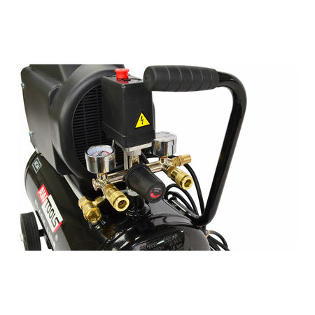 AWTools Compressor met oliecircuit 24L 2,0 kW Black Line