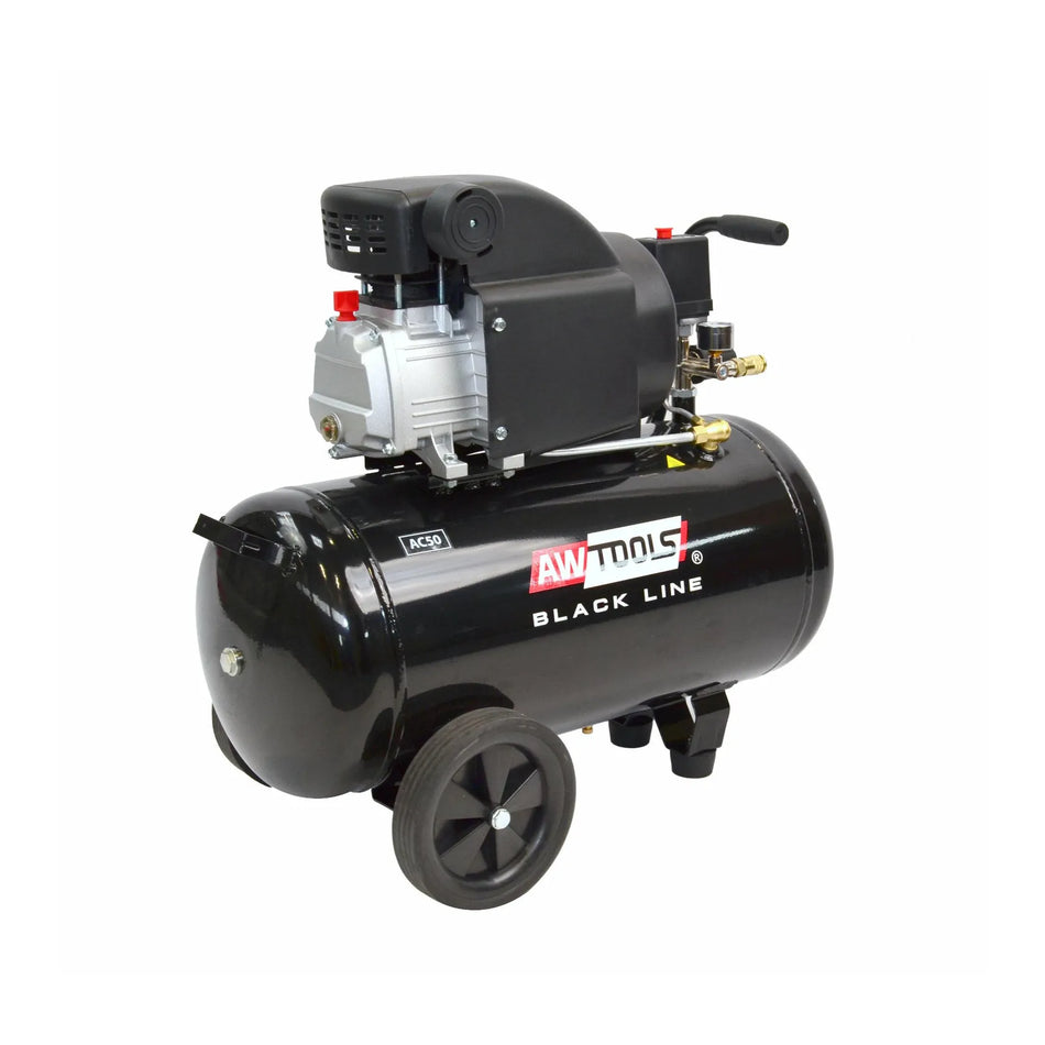 AWTools compressor AC50 olie 50L 2,0 kW Black Line