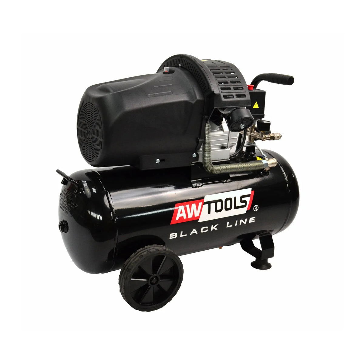 AWTools Compressor olie met dubbele V-cilinders 50L 3,0 kW