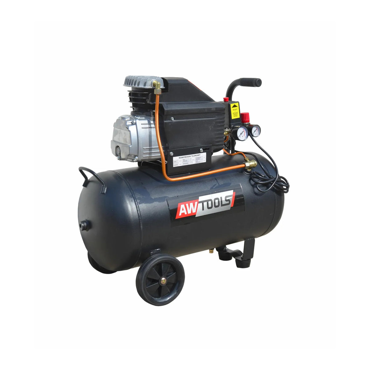 AWTools Compressor oliegekoeld 24L 1,5 kW 230 V