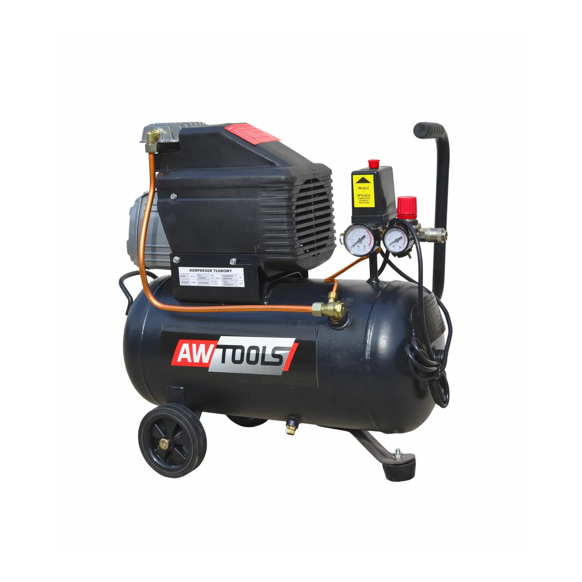 AWTools Compressor oliegekoeld 50L 1,5 kW 230 V