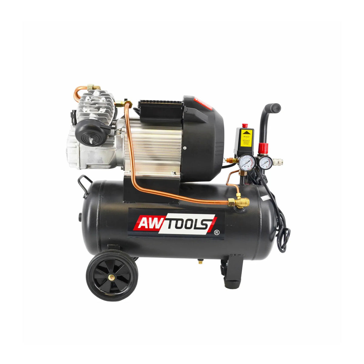 AWTools Compressor oliegekoeld ZVA 50L V 2,2 kW 230 V