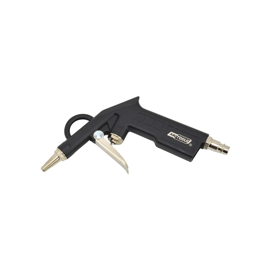 AWTools pneumatisch blaaspistool met metalen mondstuk 2,5cm