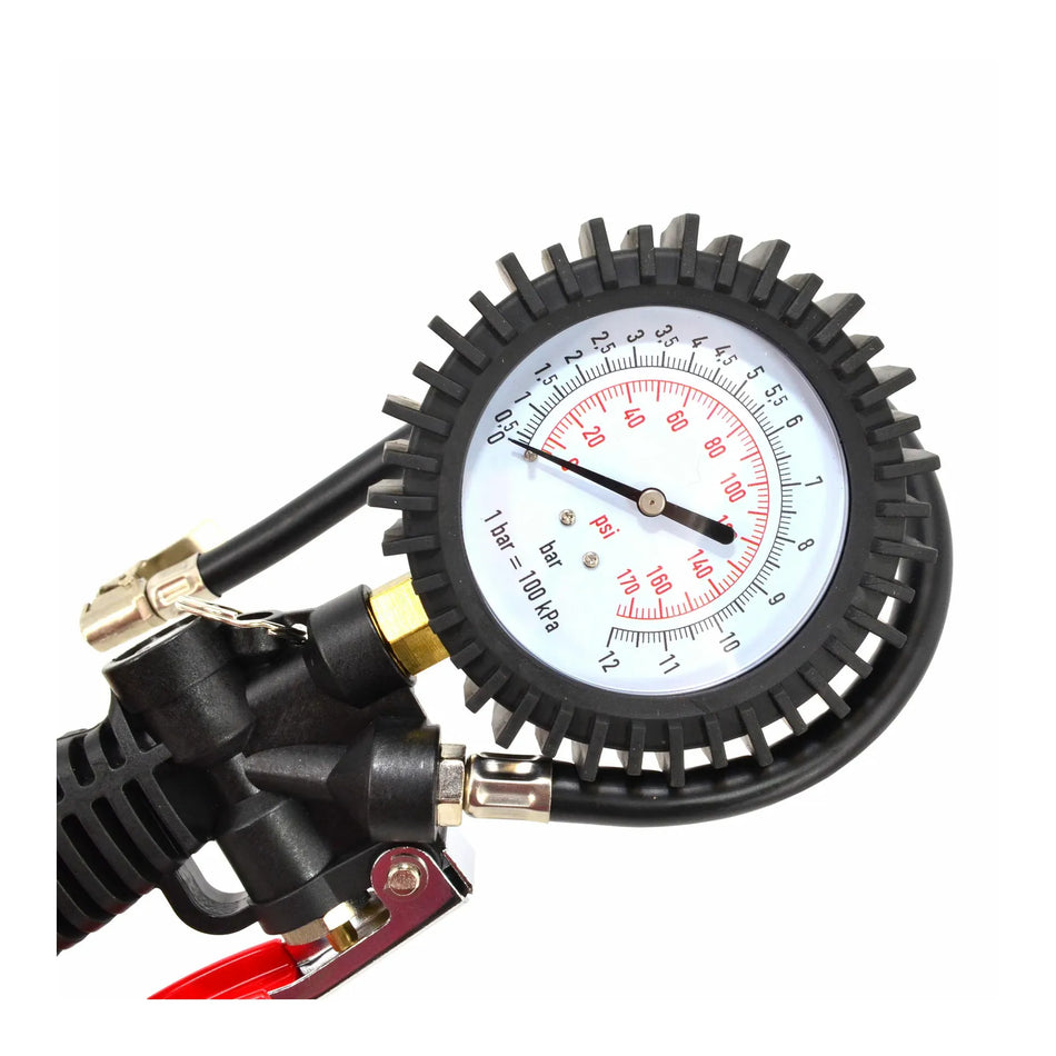AWTools pompstift met analoge manometer en 36cm slang