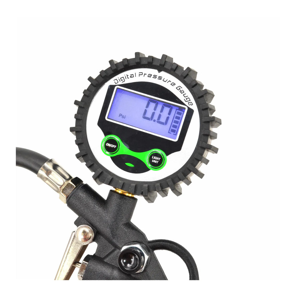 AWTools pomp- en manometerpistool met digitaal LCD-display TG-7 36cm slang