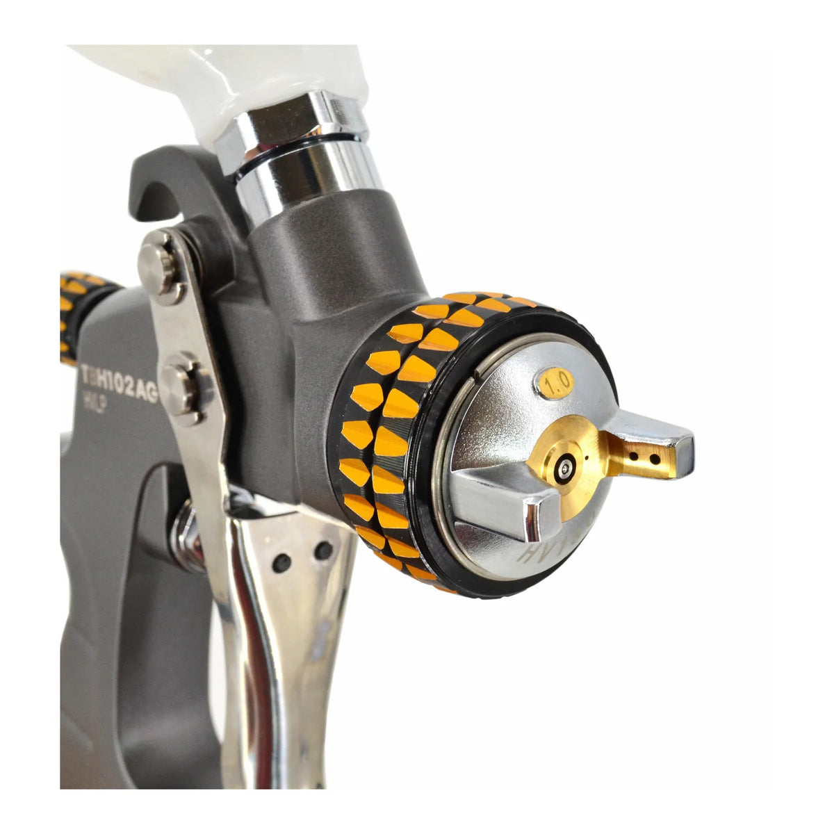 AWTools Lakspuit met bovenreservoir mini HVLP 1,0mm 100ml