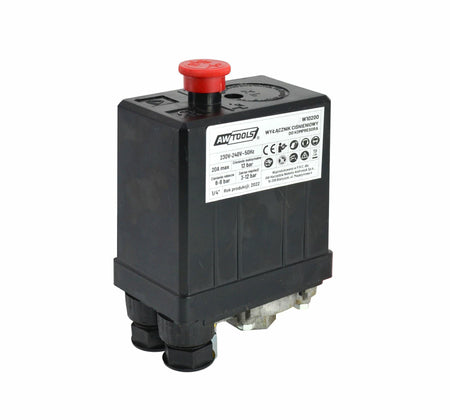 AWTools Drukschakelaar voor compressor 230V 1/4" 300 gram
