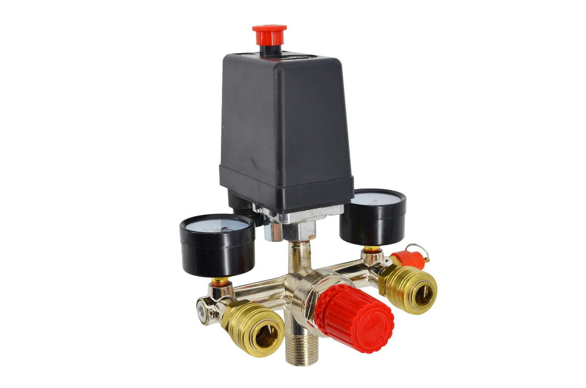 AWTools Drukschakelaar voor compressor 230V set