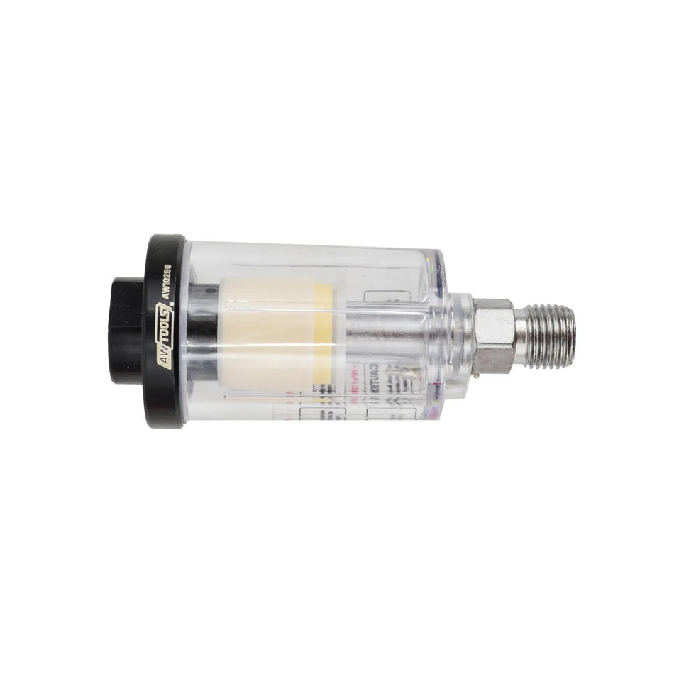 AWTools Filter ontwateraar voor perslucht 1/4" MINI 5ml