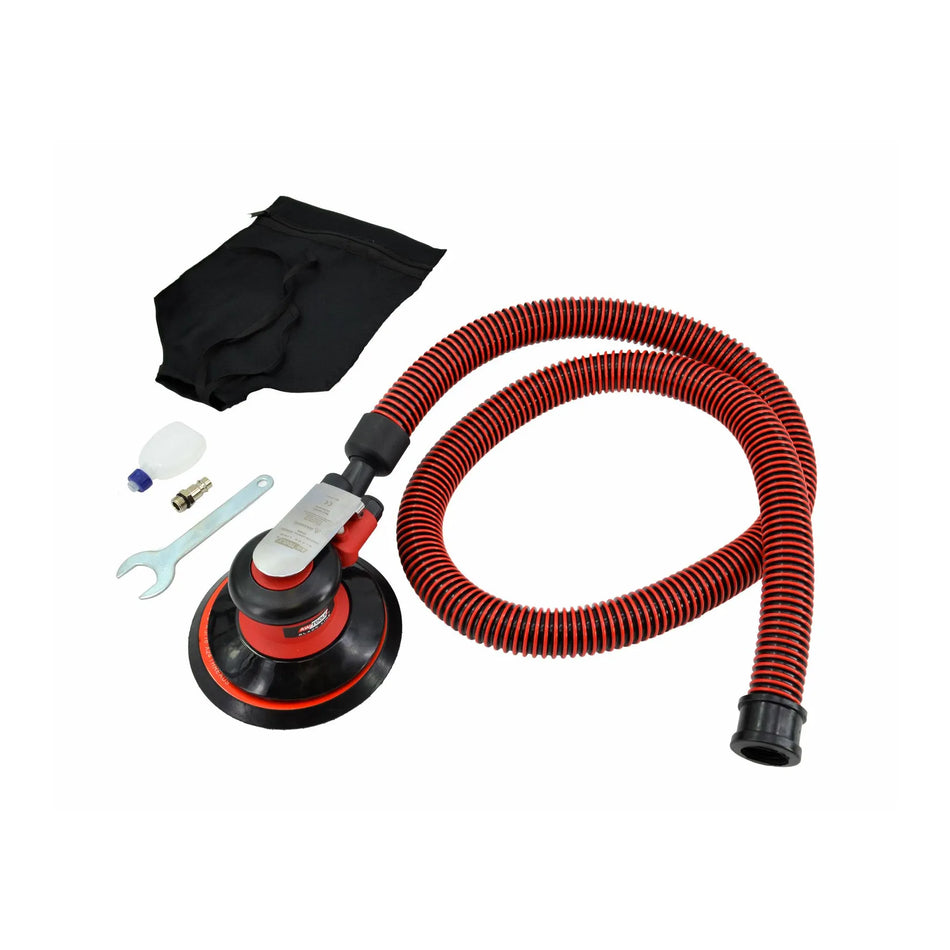 AWTools Pneumatische excentrische schuurmachine 150 mm / 5 mm Black Line