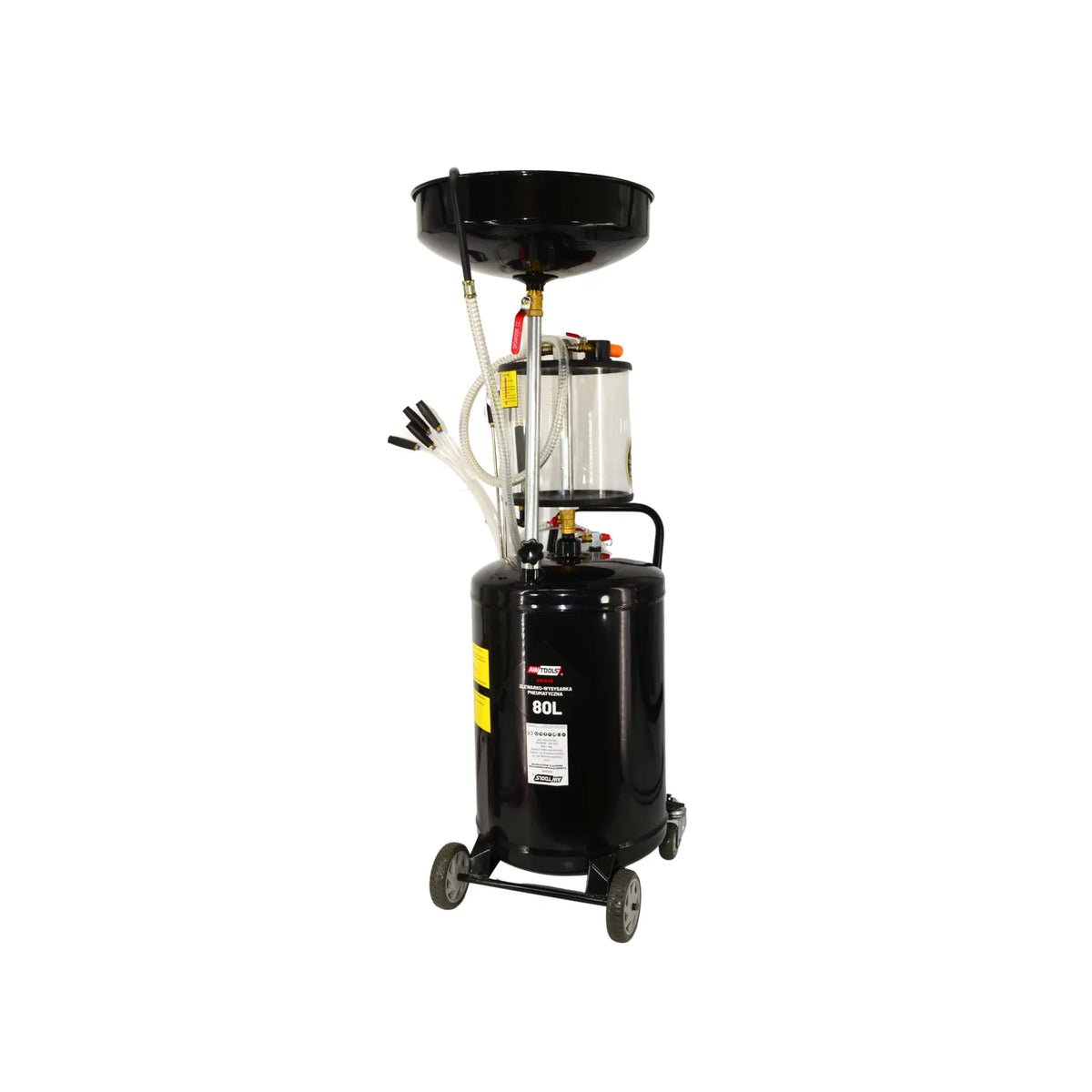 AWTools Pneumatische afzuig- en aftappomp 60L