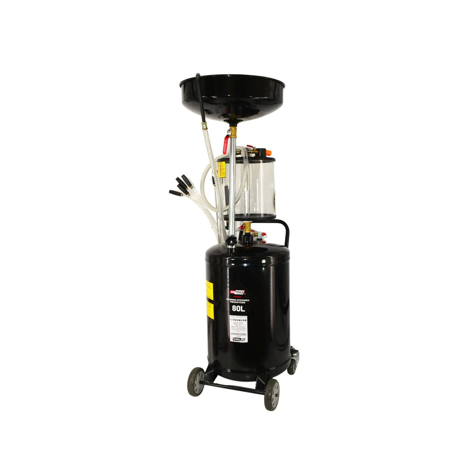 AWTools Pneumatische afzuig- en aftappomp 60L