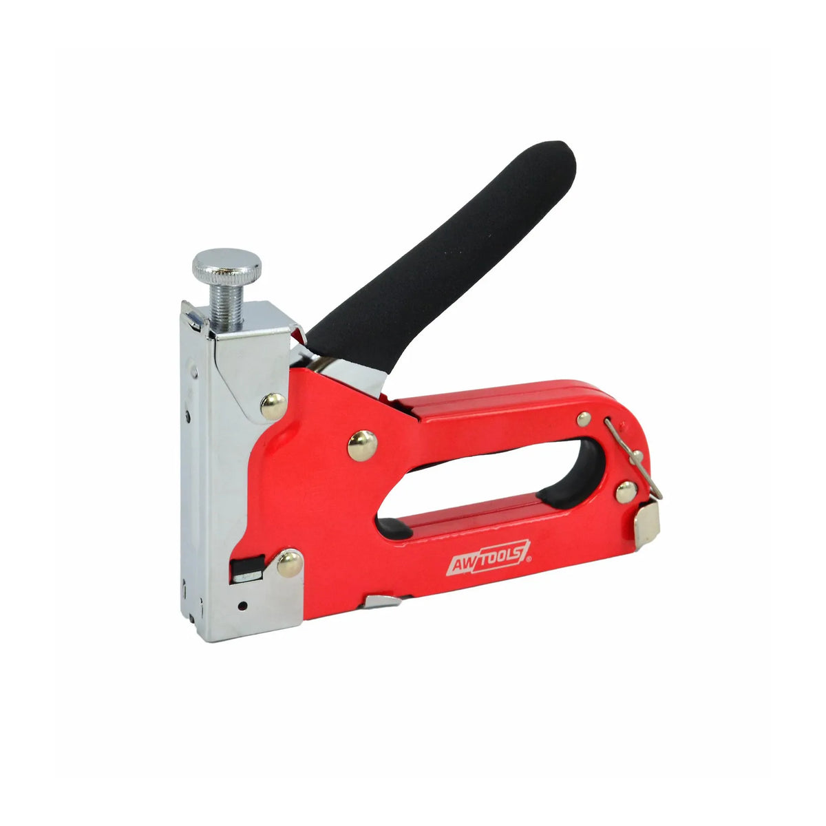 AWTools nietmachine 3 functies 4 - 14 mm met 3x100 nieten en nagels