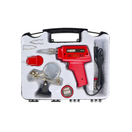 Soldeerbout 100 W met 7 accessoires in koffer