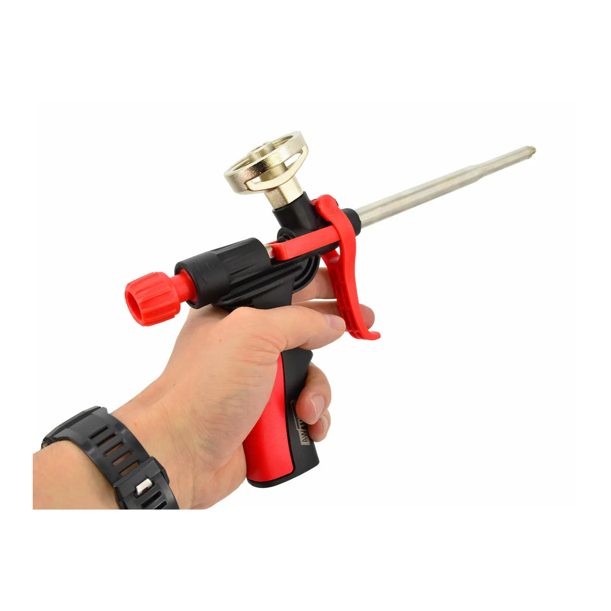 AWTools PUR Schuimpistool Kunststof met TPR+PP Handgreep