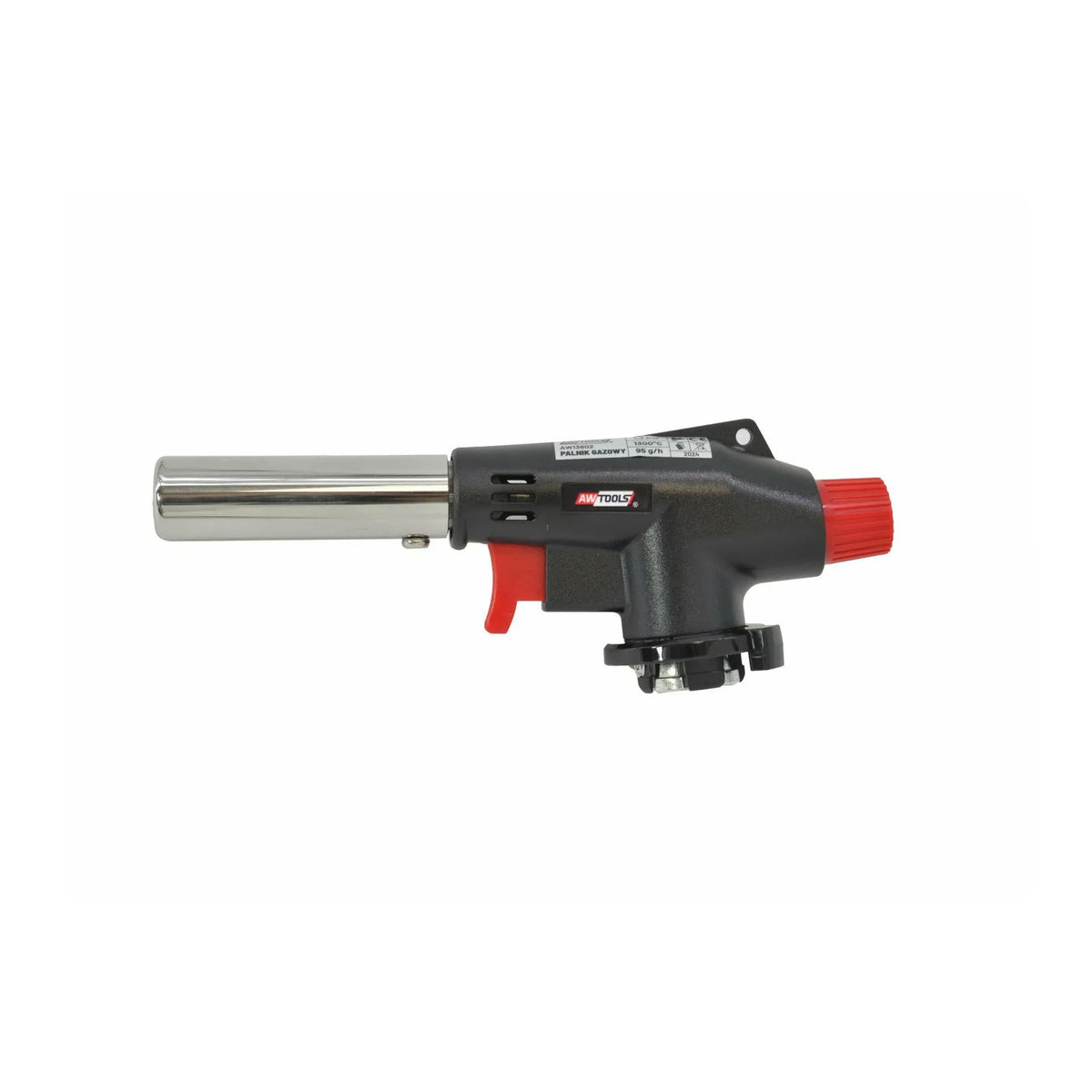 AWTools Gasbrander met Piezo ontsteking type 6, 360° draaibaar