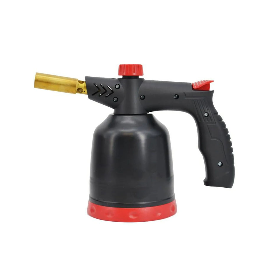 AWTools gasbrander met piëzo-ontsteking 360° 190g gaspatroon