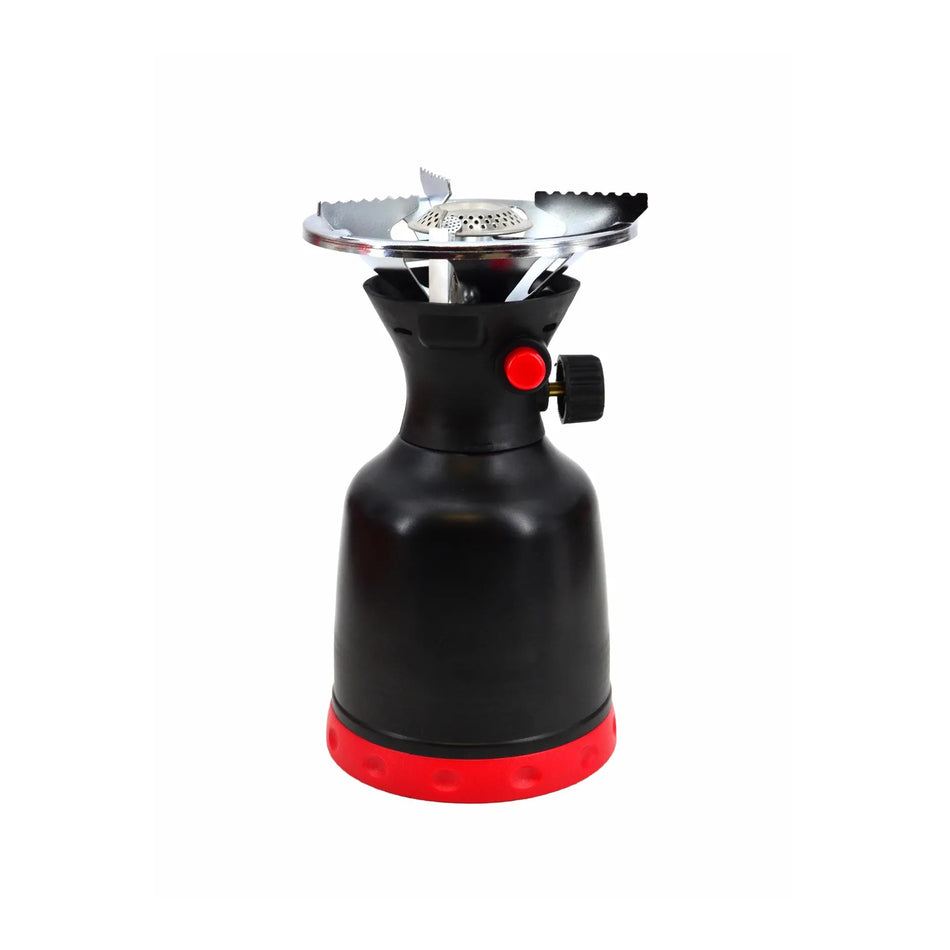 AWTools Campingkooktoestel met piezo-ontsteking 1,1 kW 190g gaspatroon