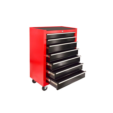 AWTools Werkplaatswagen 7 laden 62x33x85 cm staal