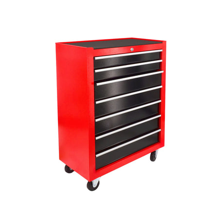 AWTools Werkplaatswagen 7 laden 62x33x85 cm staal
