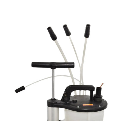 AWTools Handoliezuiger met handpomp en 5 sondes 9 L