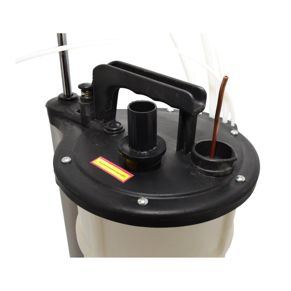 AWTools Handoliezuiger met handpomp en 5 sondes 9 L