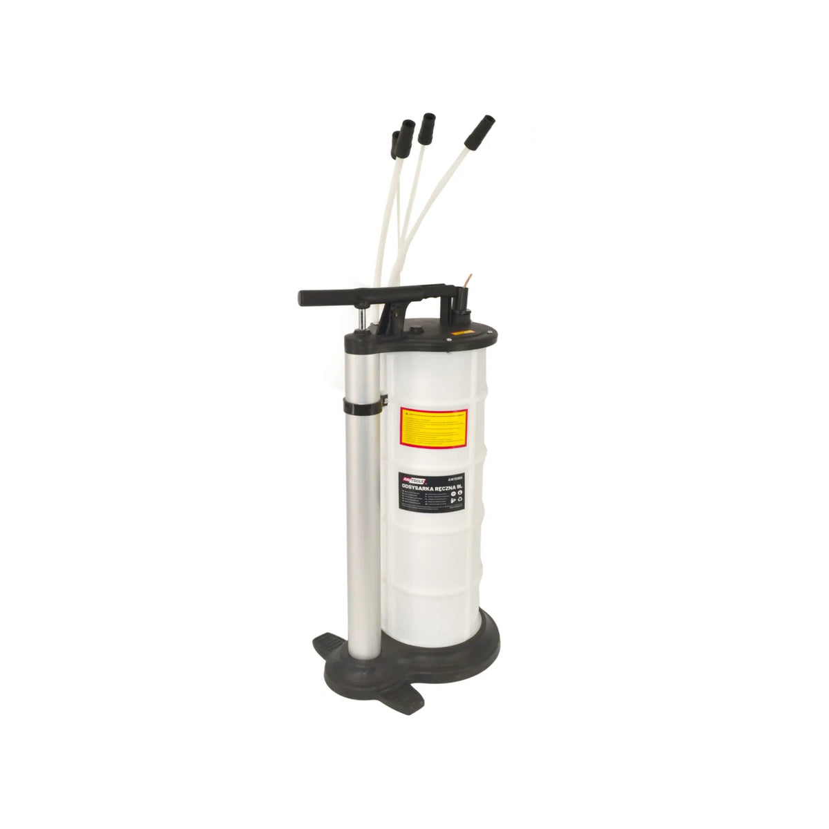 AWTools Handoliezuiger met handpomp en 5 sondes 9 L