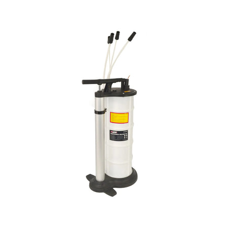 AWTools Handoliezuiger met handpomp en 5 sondes 9 L