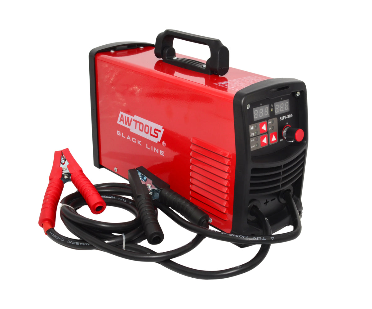 AWTools Acculader SUV-805 12/24 V met starthulp Black Line