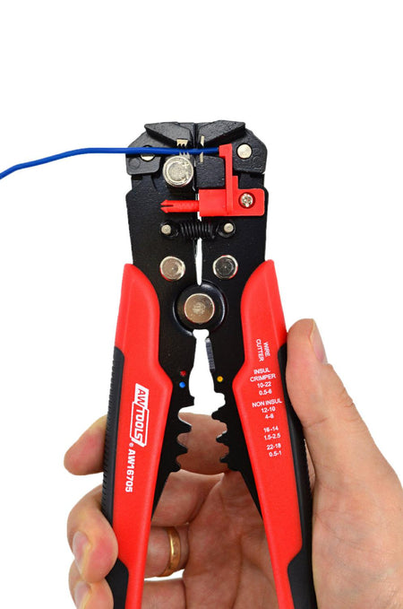 AWTools Multifunctionele striptang 205 mm 360 gram