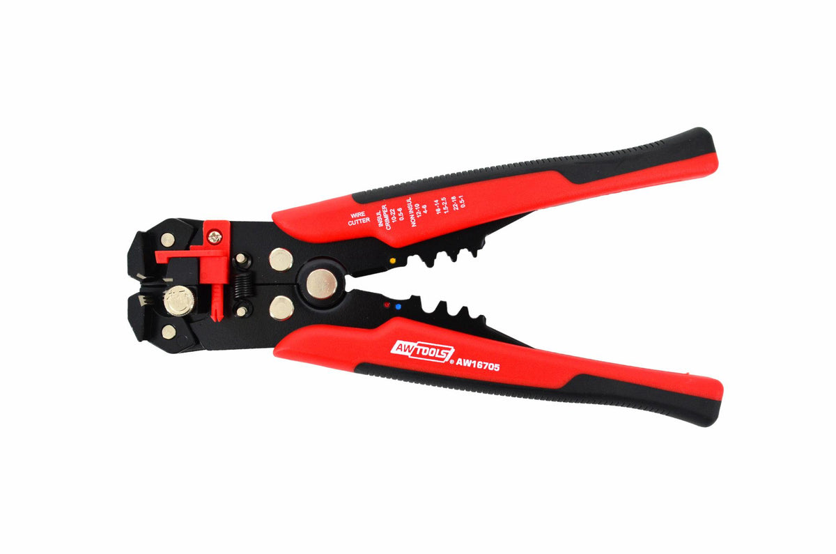 AWTools Multifunctionele striptang 205 mm 360 gram