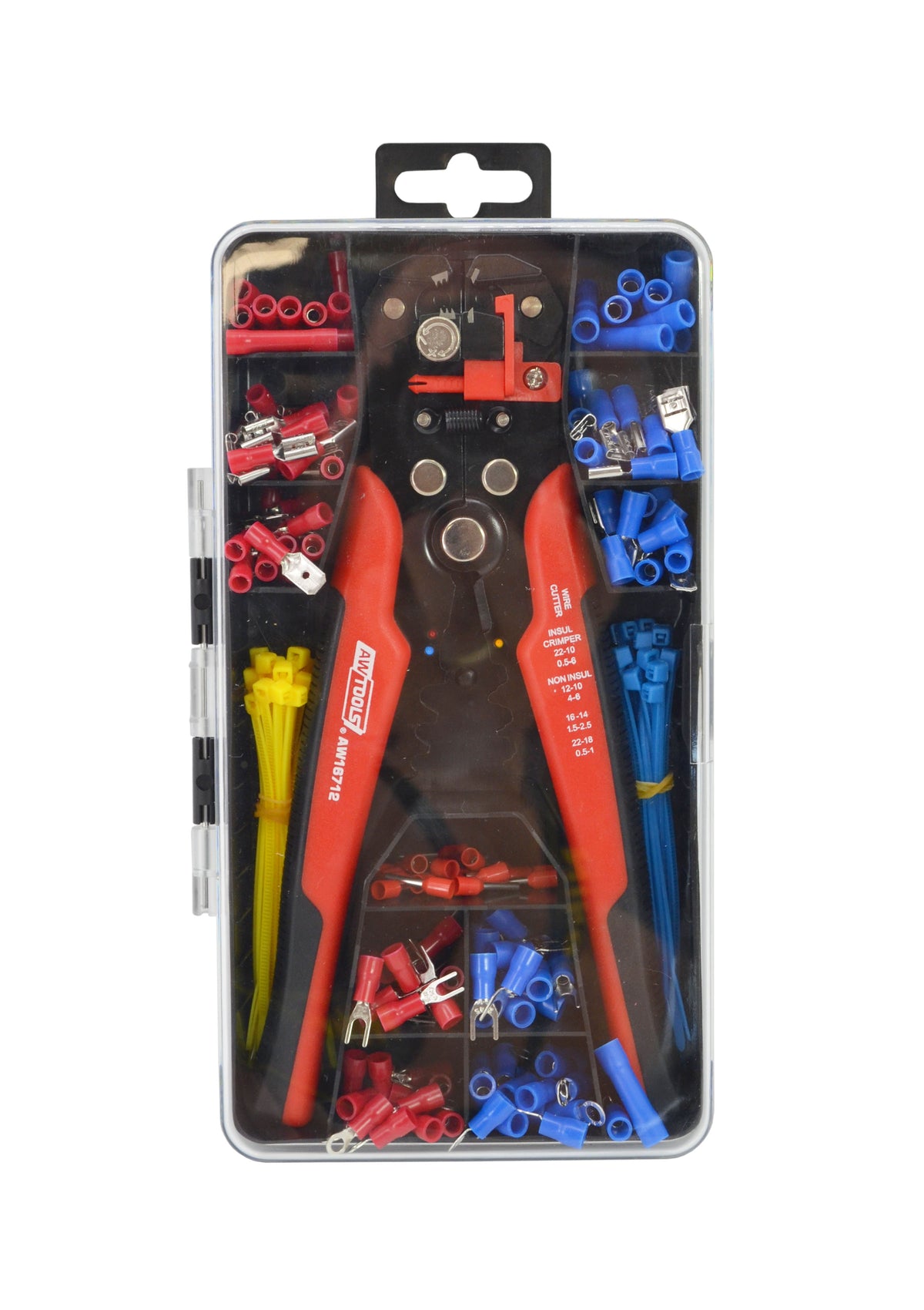 AWTools Multifunctionele striptang set 250 stuks 600 gram