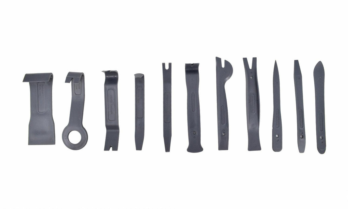 AWTools Set speciale bekledingsverwijderaars PP 11-delig 140-200mm