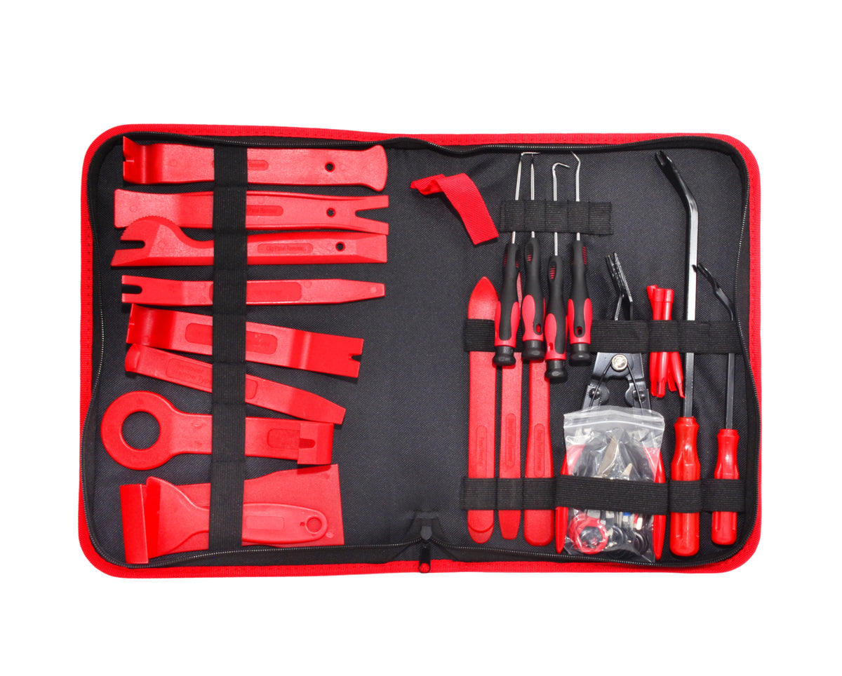 AWTools Nylon demontageset voor autobekleding 38-delig