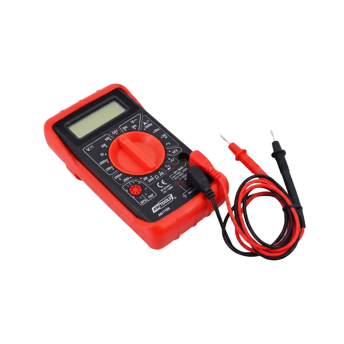 digitale universele multimeter met LCD 500V AC/DC