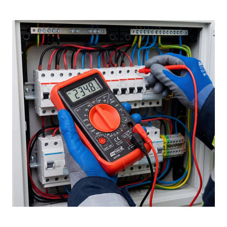 digitale universele multimeter met LCD 500V AC/DC