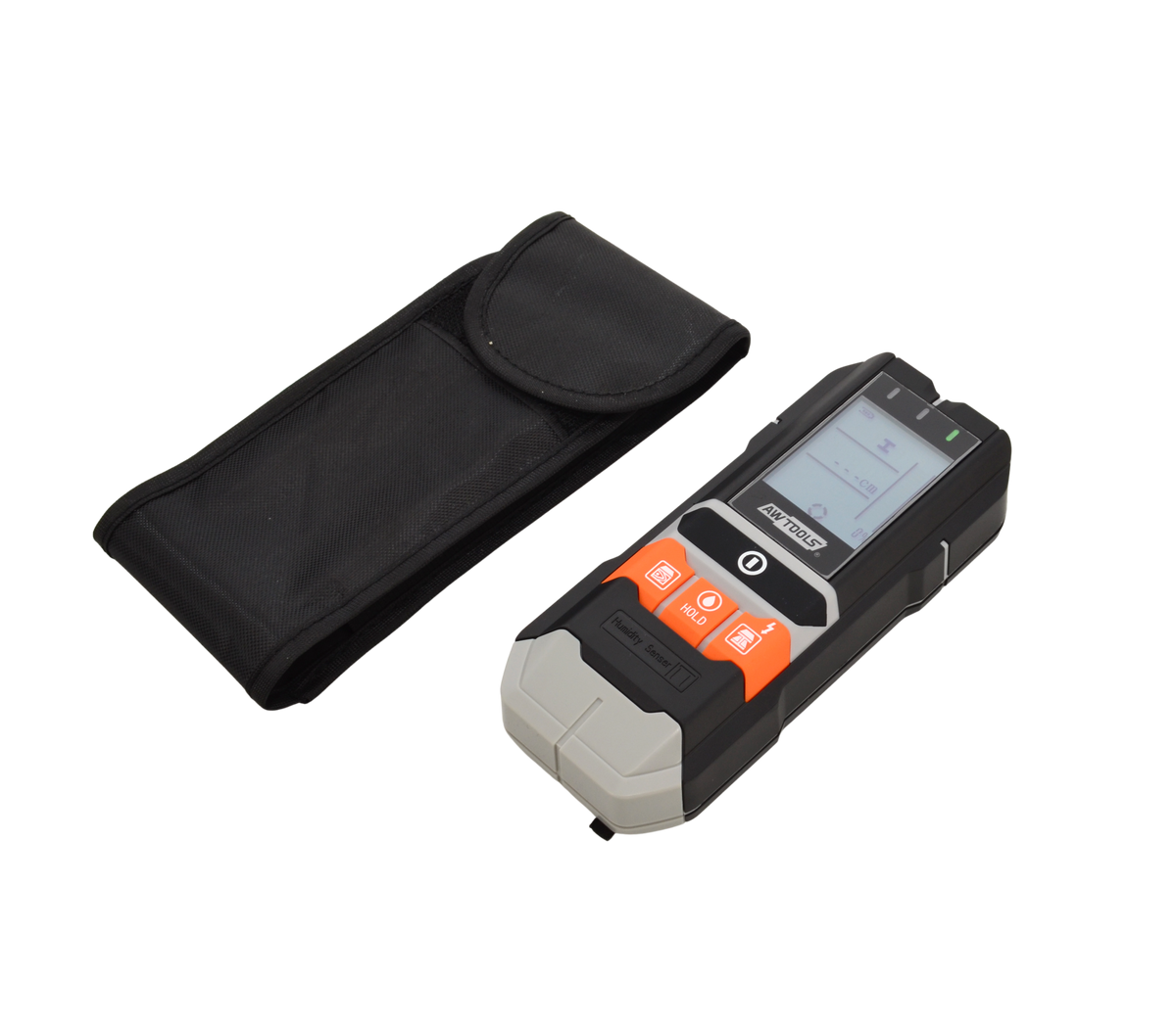 AWTools Wanddetector met vochtsensor 4-in-1 266 gram