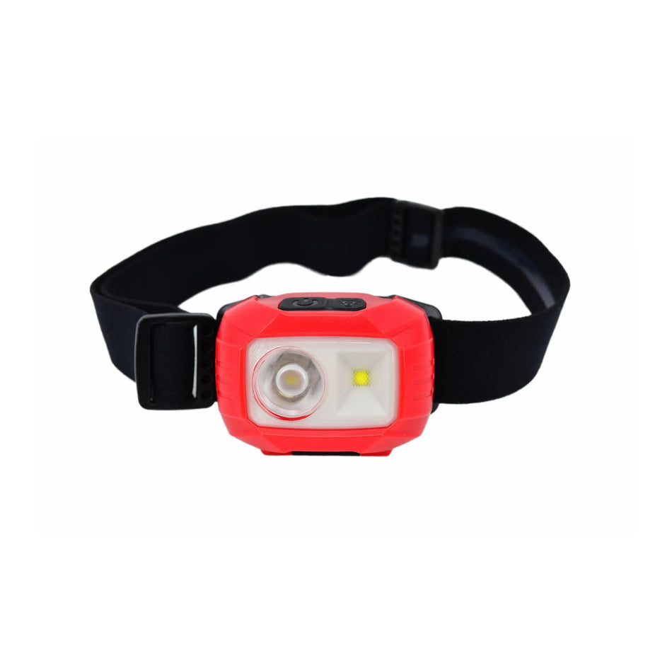 AWTools Hoofdlamp Duobeam CREE LED 3xAAA Black Line 150 gram