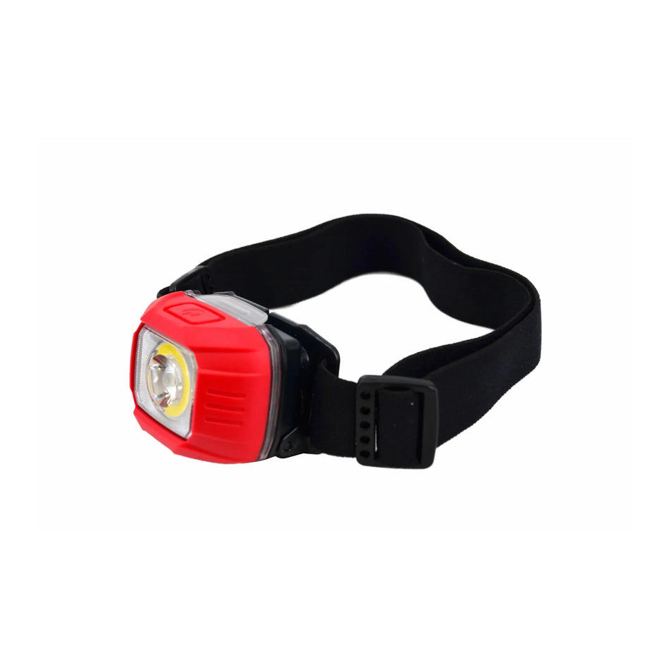 AWTools Hoofdlamp Tinray COB CREE LED Black Line 68,8x46,2x38,8 mm