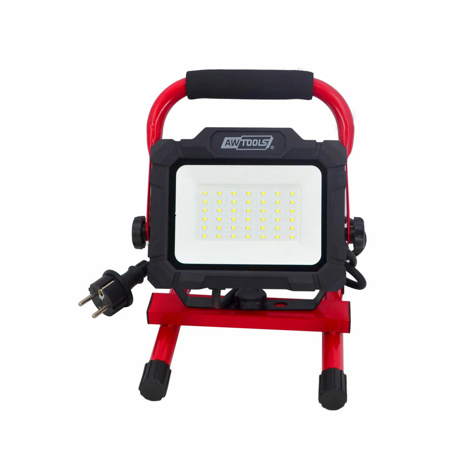 AWTools Verplaatsbare SMD LED reflector 30W met H-voet